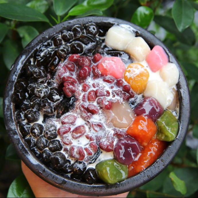 好想来一碗这样芋圆珍珠甜品