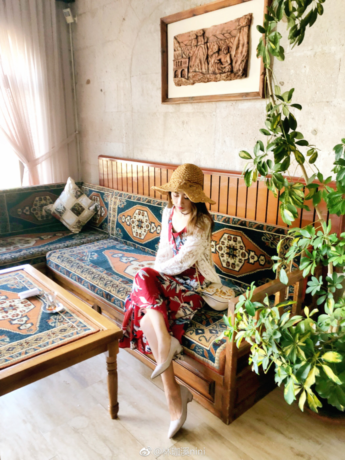 清纯美女林珈溪土耳其旅游图片