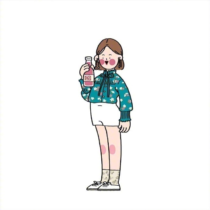 可爱女生头像卡通_生活很讨厌,还好我可爱