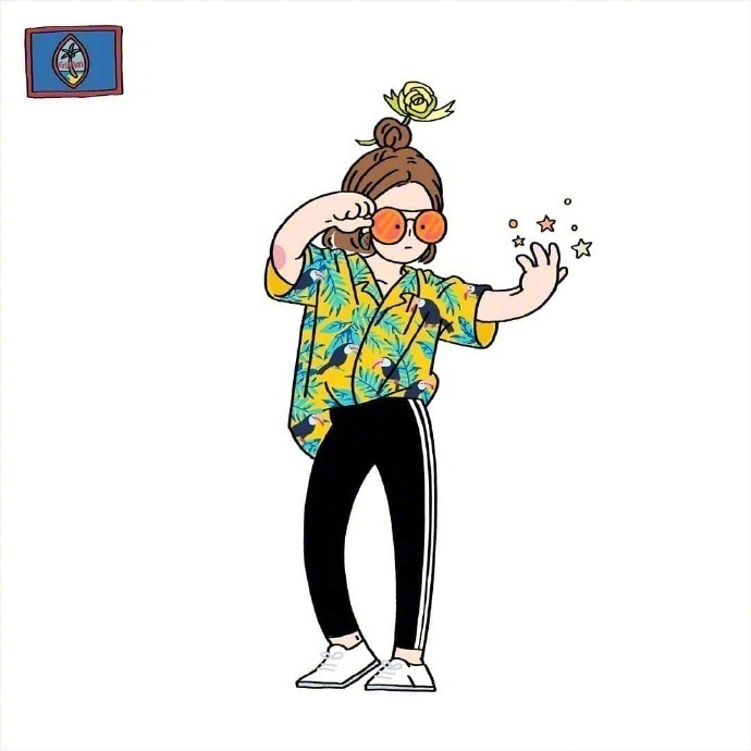 可爱女生头像卡通_生活很讨厌,还好我可爱