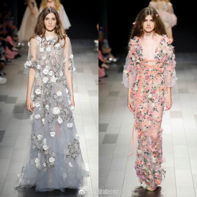 Marchesa Spring 2018婚纱图片