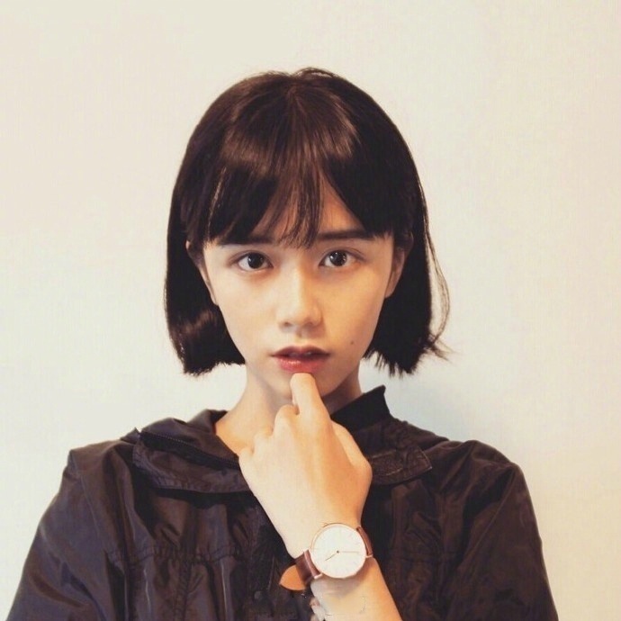 九款小短发美女自拍,你爱哪一款