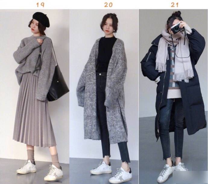 秋冬莫兰迪高级色系穿搭参考