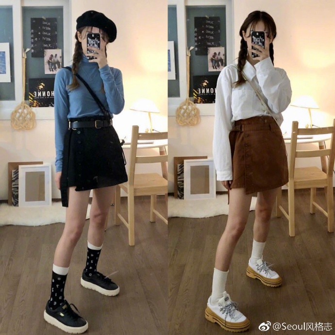 可酷可甜的chic韩风帽子时尚搭配法