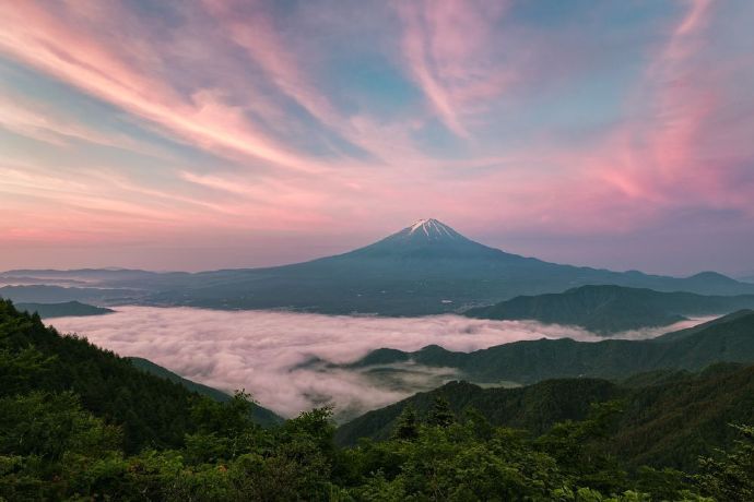 摄影师Yuga Kurita镜头下的富士山图片