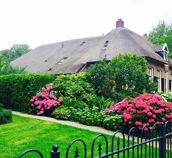 荷兰羊角村Giethoorn风景图片梦想和你住在这里