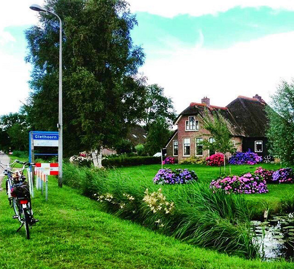 荷兰羊角村Giethoorn风景图片梦想和你住在这里