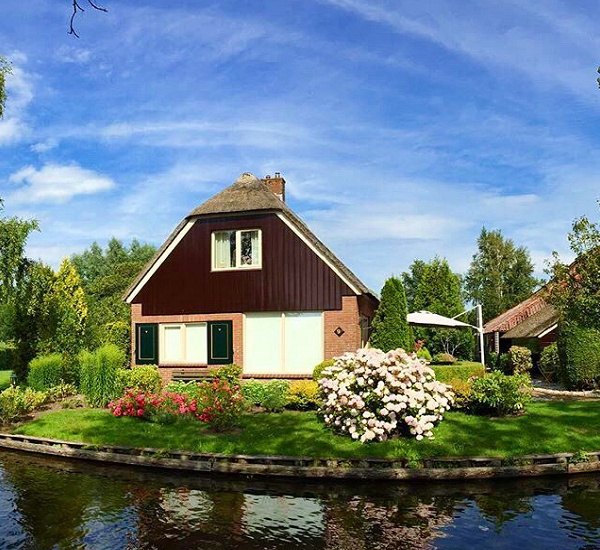 荷兰羊角村Giethoorn风景图片梦想和你住在这里