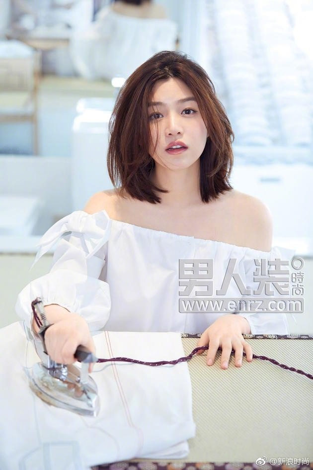 台湾宅男女神陈妍希男人装性感图片大全