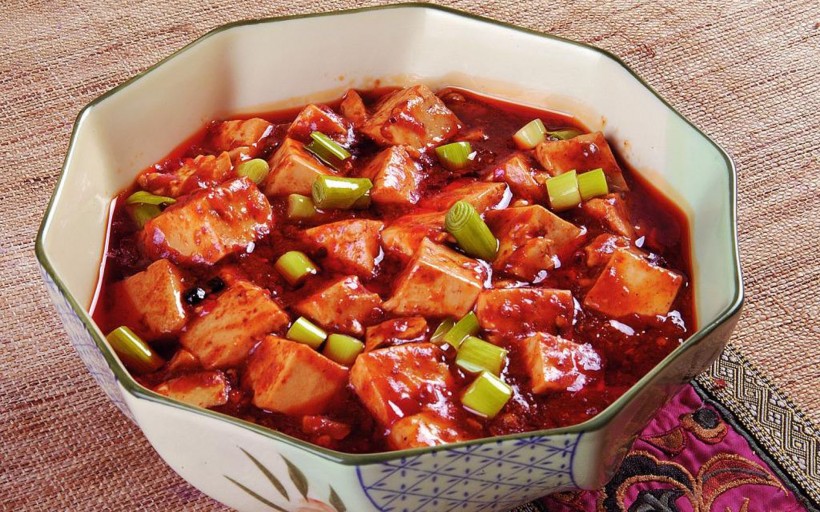 好吃不腻的川菜麻婆豆腐图片