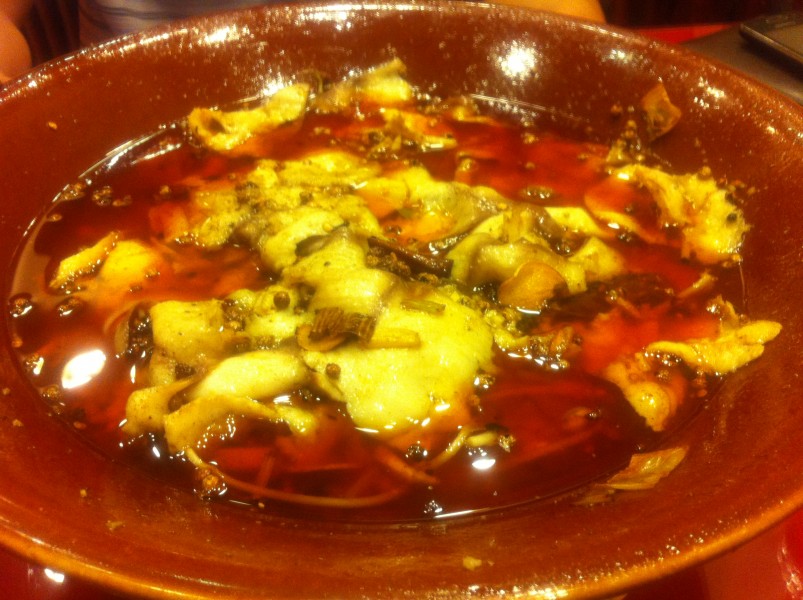 川菜美食麻辣水煮鱼图片