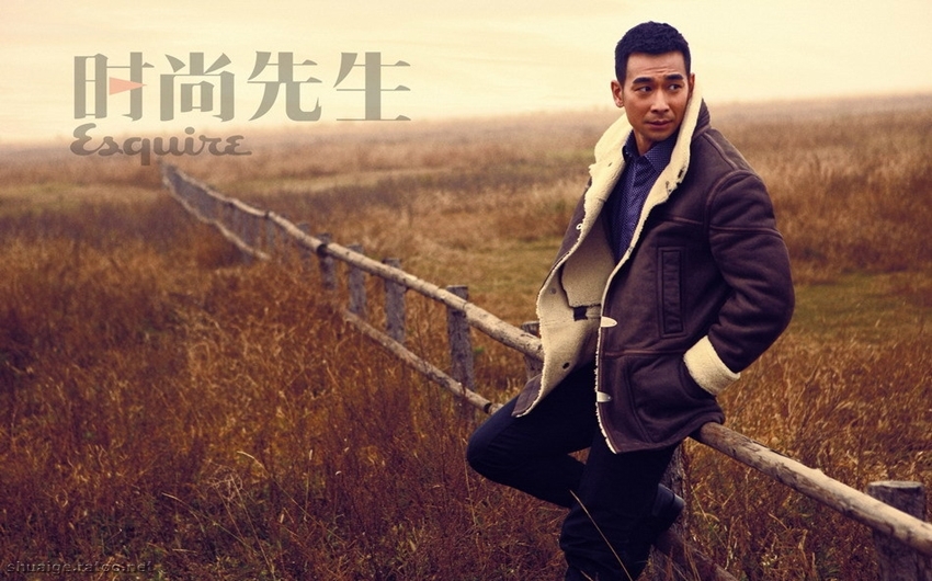 武打明星赵文卓时尚先生帅气写真图片