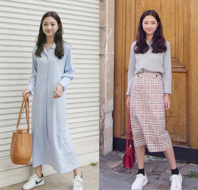 2018秋冬温柔气质感的女生穿搭示范