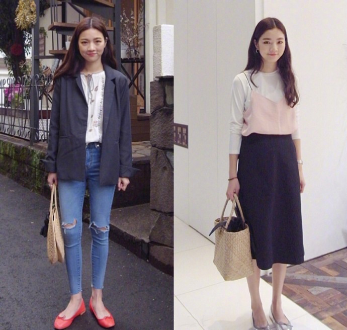 2018秋冬温柔气质感的女生穿搭示范