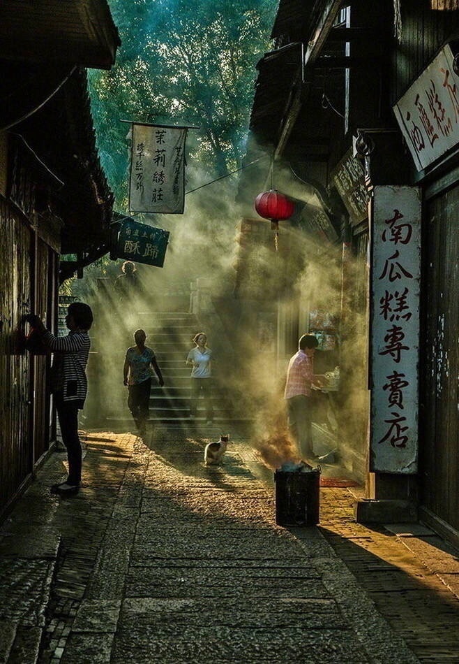 唯美江南风景图片