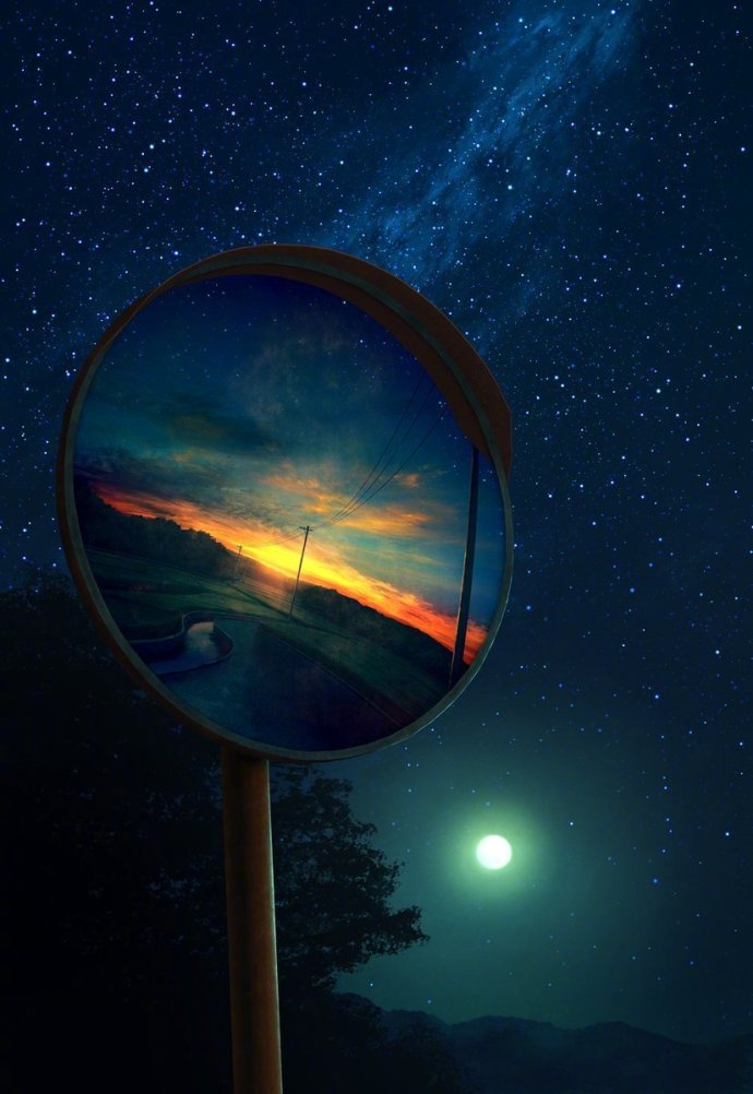漂亮的极光图片 唯美星空风景图片