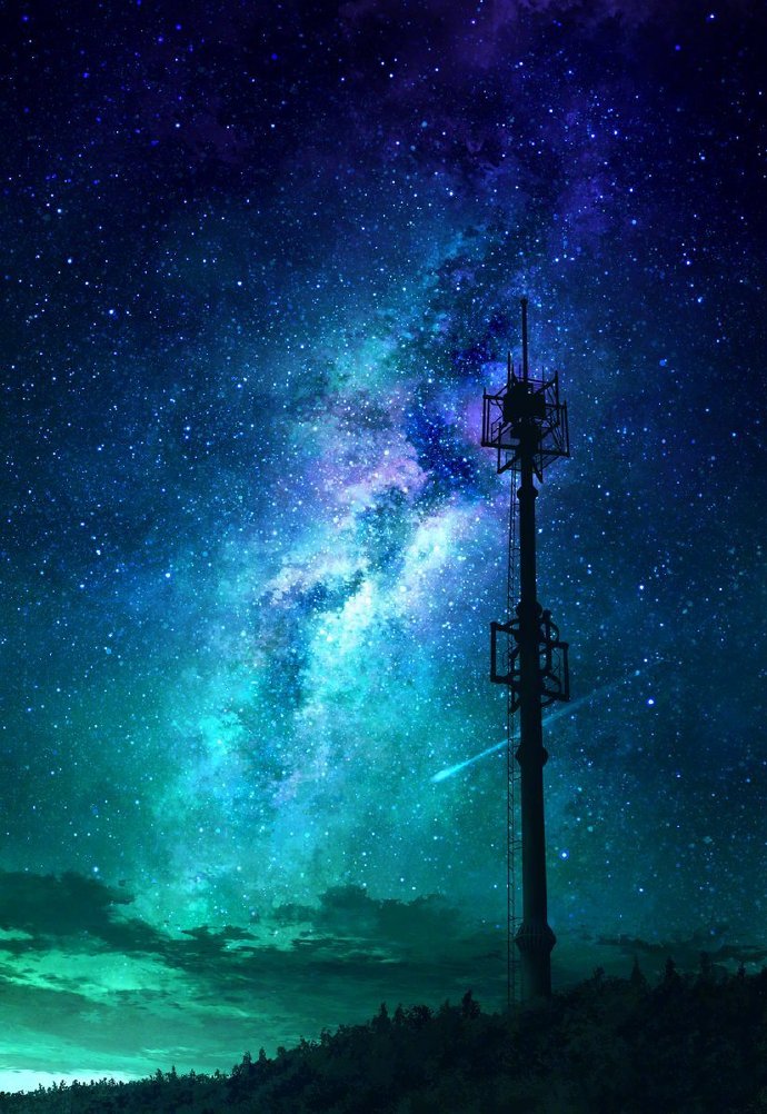 漂亮的极光图片 唯美星空风景图片