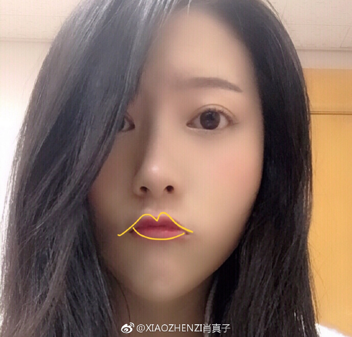 北京大学美女校花肖真子自拍图片