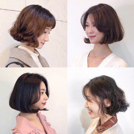 女生短发发型图片 女士短发发型图片分享