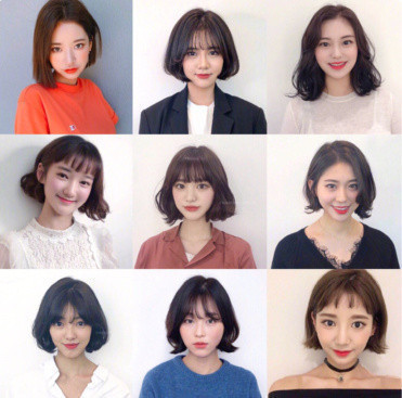 女生短发发型图片 女士短发发型图片分享