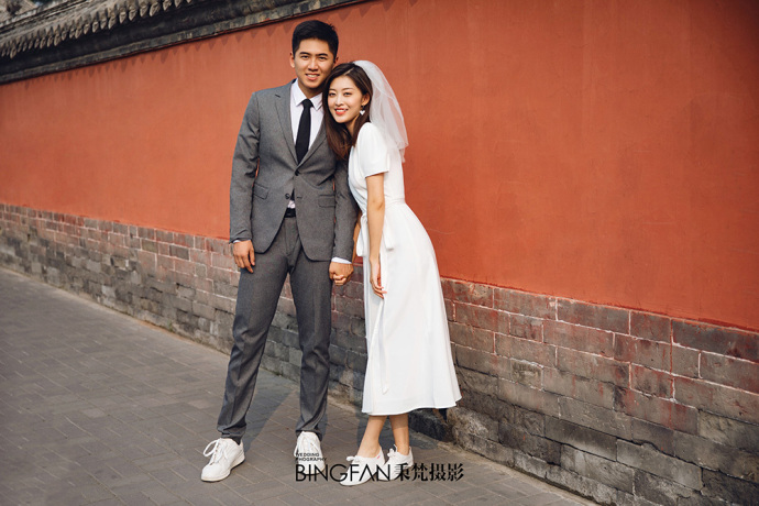 外景婚纱照图片