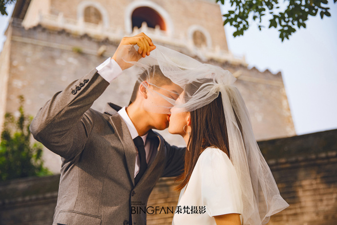 外景婚纱照图片