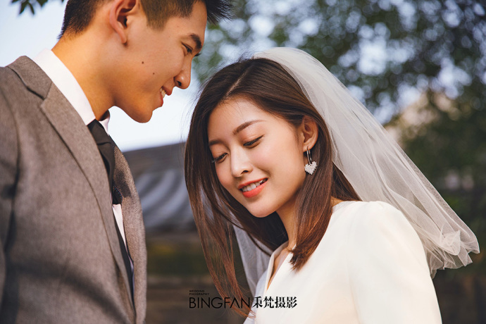 外景婚纱照图片