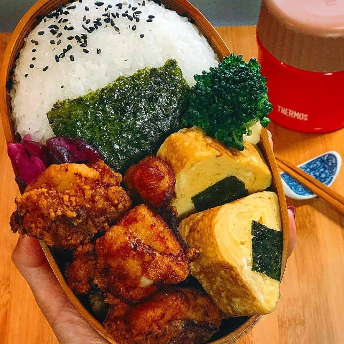 让人食欲满满的便当图片