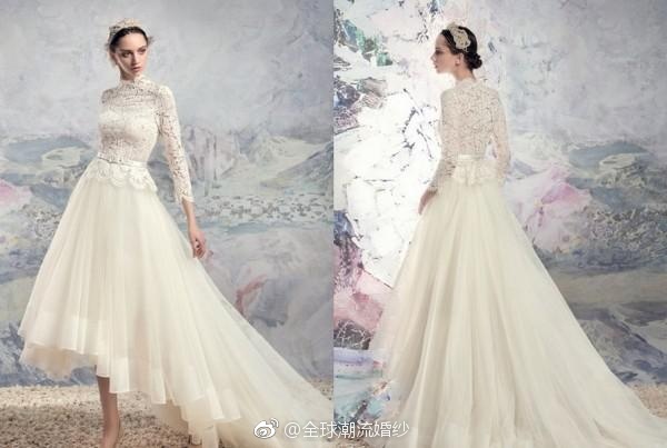 俄罗斯婚纱品牌Papilio少女心的梦幻公主风婚纱图
