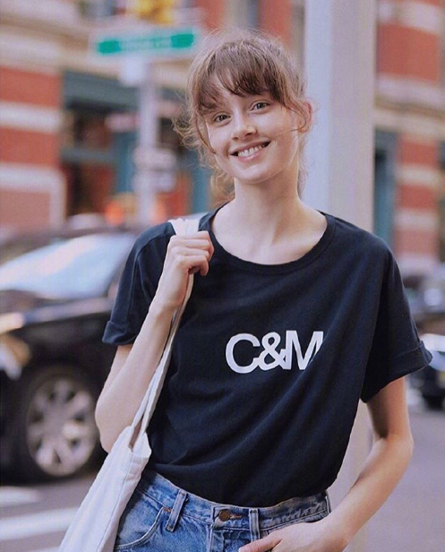 法国美女模特Tess Angel时尚街拍图片
