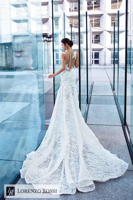 Lozenzo Rossi 2018重工鱼尾裙婚纱礼服图片