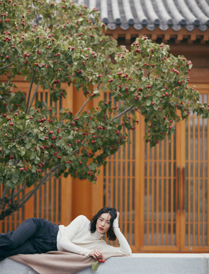 中国名模刘雯LIUWEN x ERDOS山楂树之恋写真图片