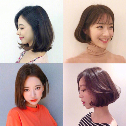 今年流行女生短发发型图片