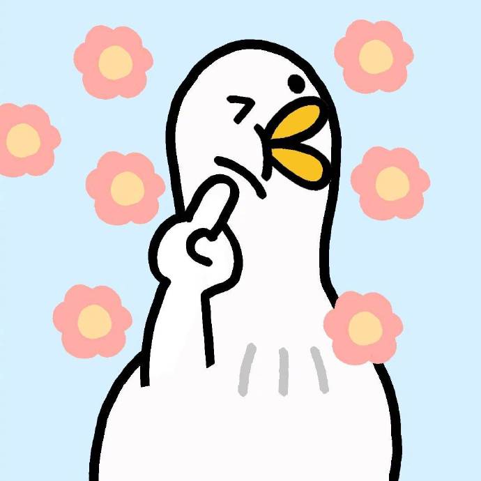 接下来的每天都会好运鸭 漫画鸭子图片