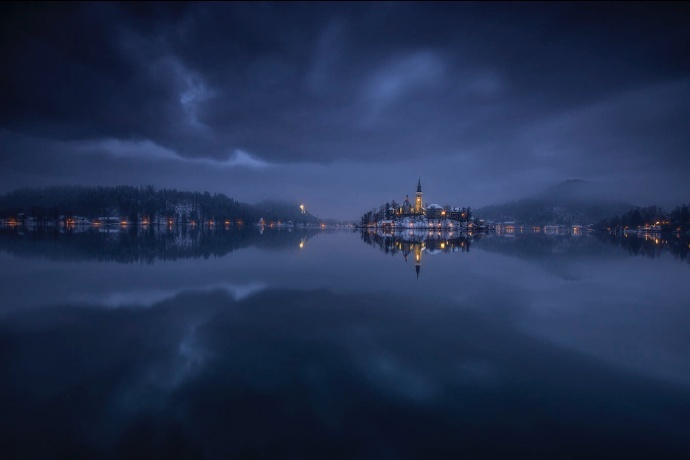 奥地利哈尔施塔特(Hallstatt)风景图片