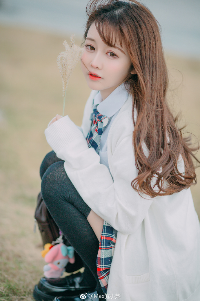 清纯美女兰幼金秋日唯美写真