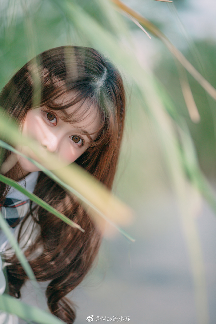清纯美女兰幼金秋日唯美写真