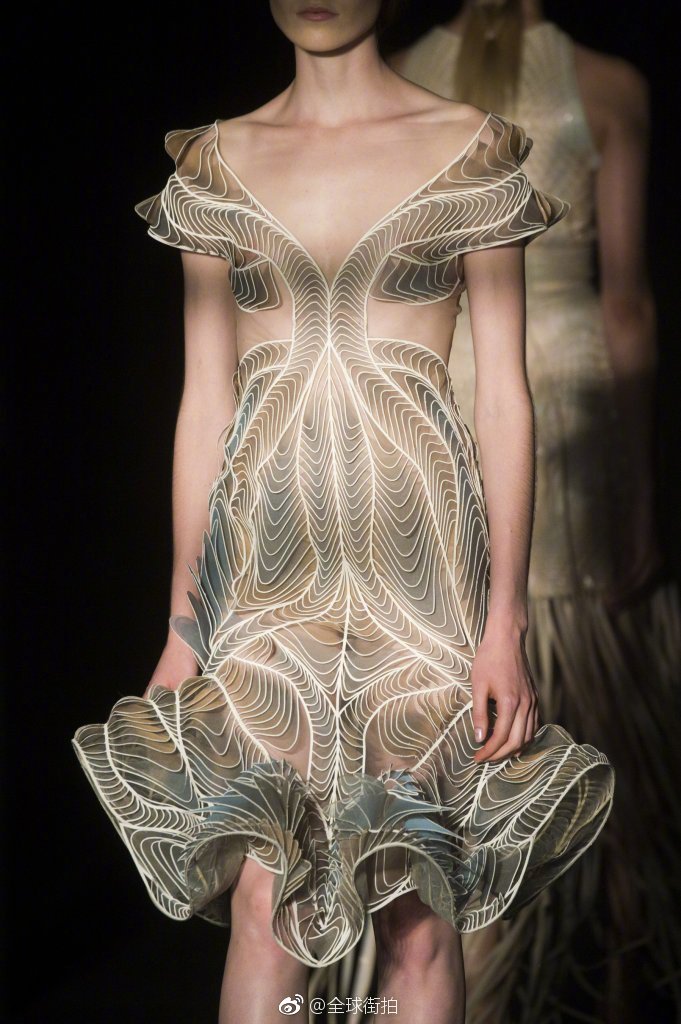 欧美时尚品牌Iris van Herpen礼服图片