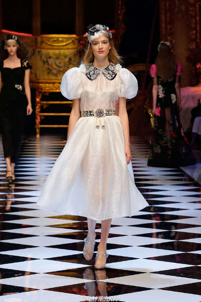 Dolce & Gabbana走秀款礼服图片