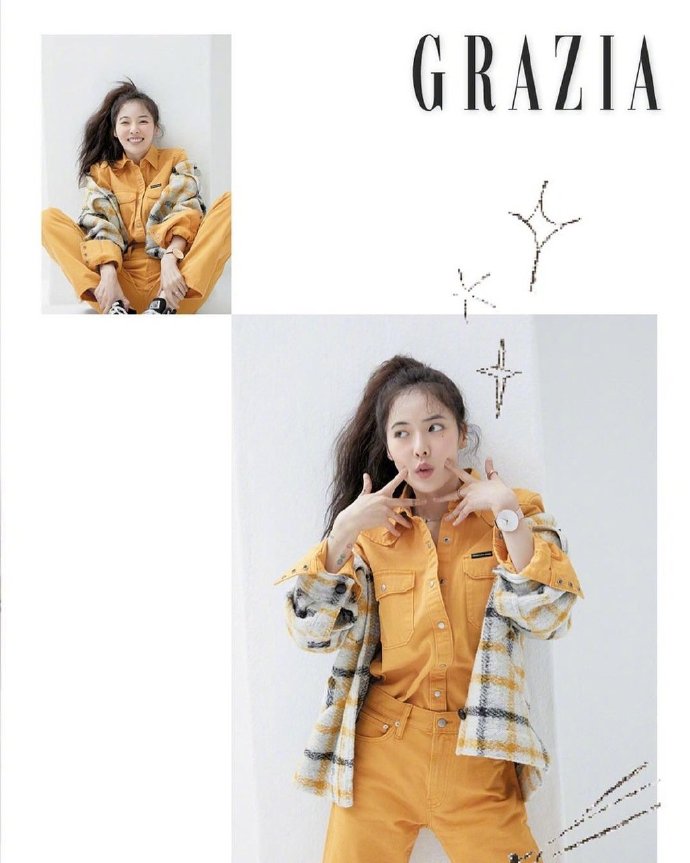 韩国美女明星金泫雅Grazia Korea12月刊封面图片