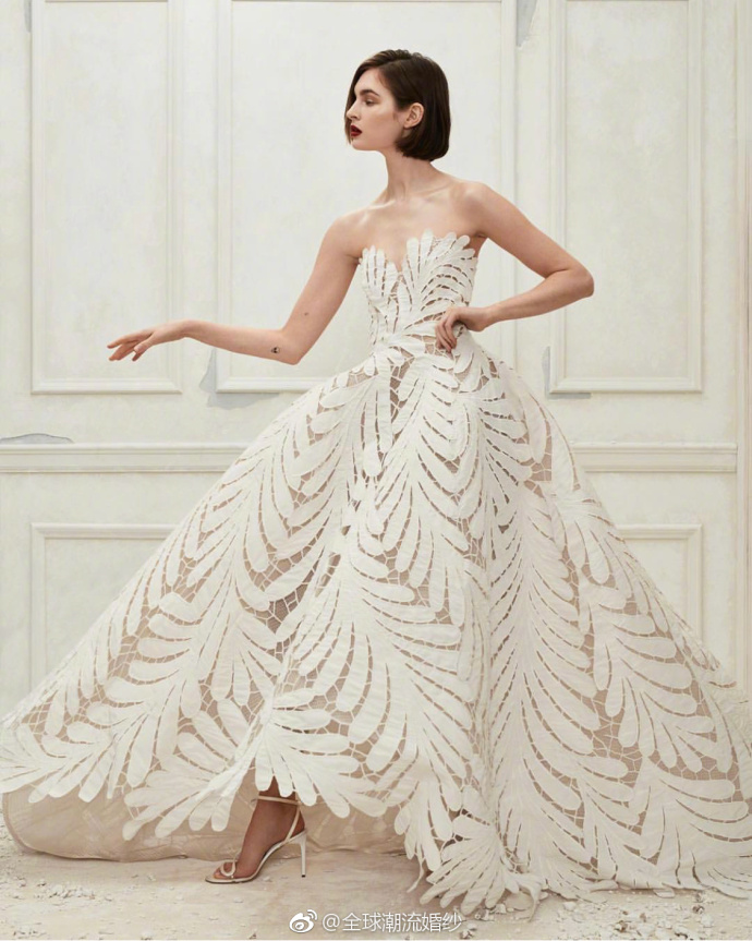 Oscarde la Renta2019秋季婚纱礼服图片