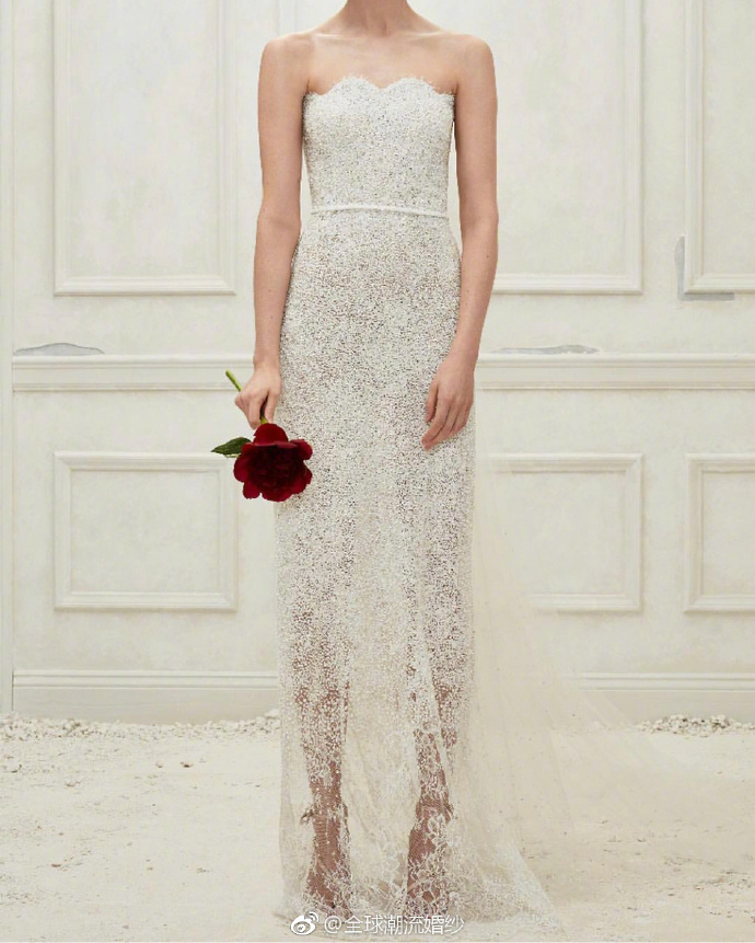 Oscarde la Renta2019秋季婚纱礼服图片