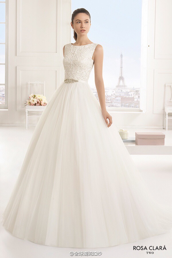 西班牙顶级婚纱品牌Rosa clara2016婚纱礼服图片