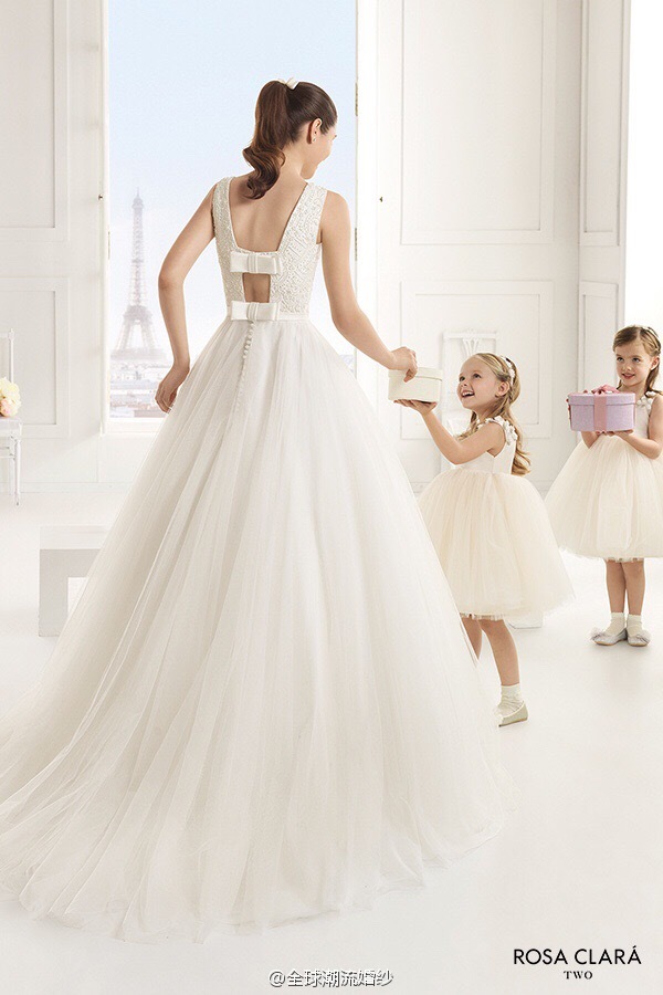 西班牙顶级婚纱品牌Rosa clara2016婚纱礼服图片