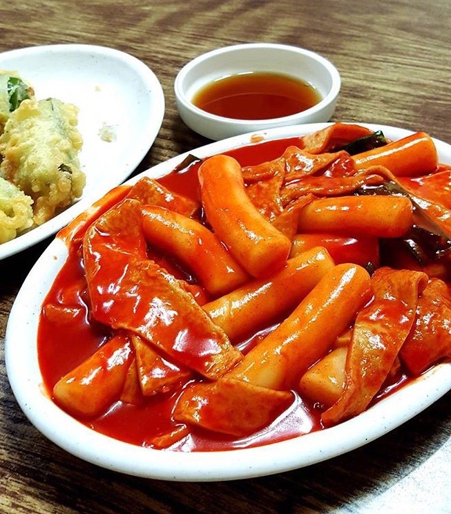 想吃韩式辣炒年糕图片