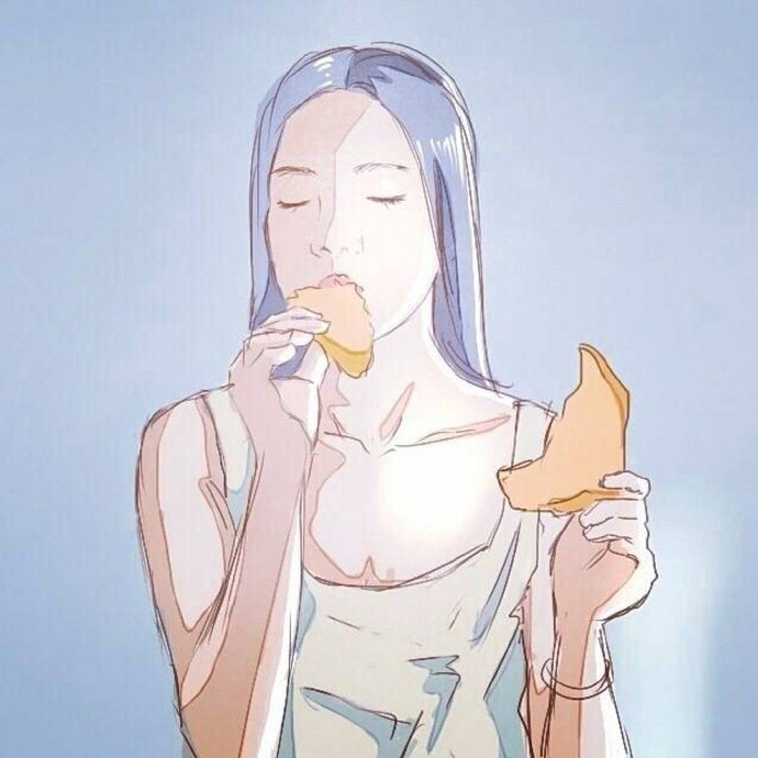 铅笔画头像女生图片