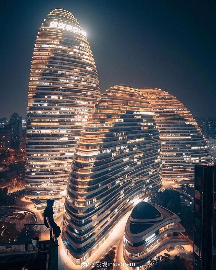 迷人帝都北京夜晚风景图片