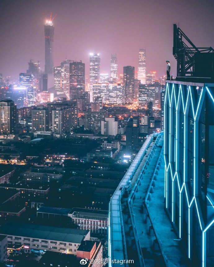 迷人帝都北京夜晚风景图片