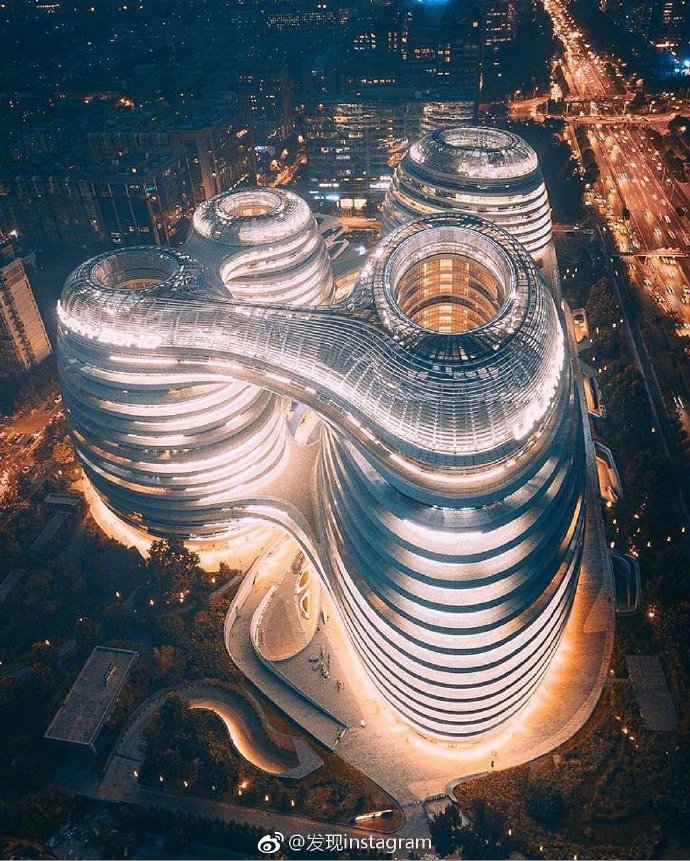 迷人帝都北京夜晚风景图片