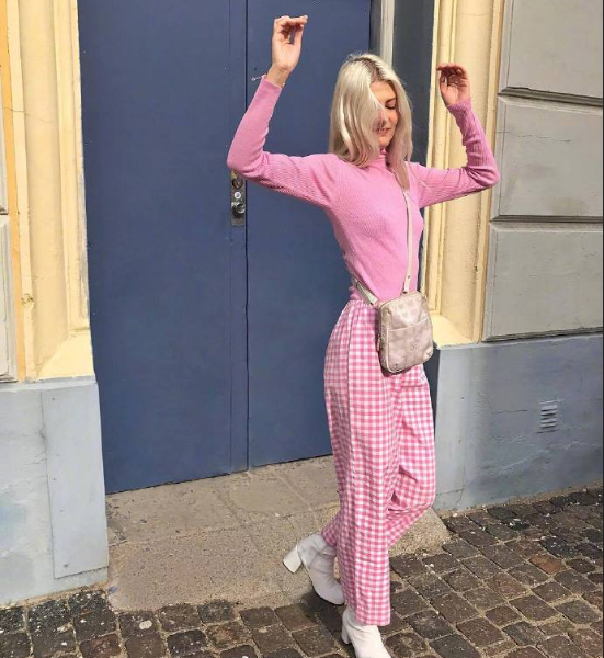 丹麦时尚博主Anne Johansen私服色彩搭配
